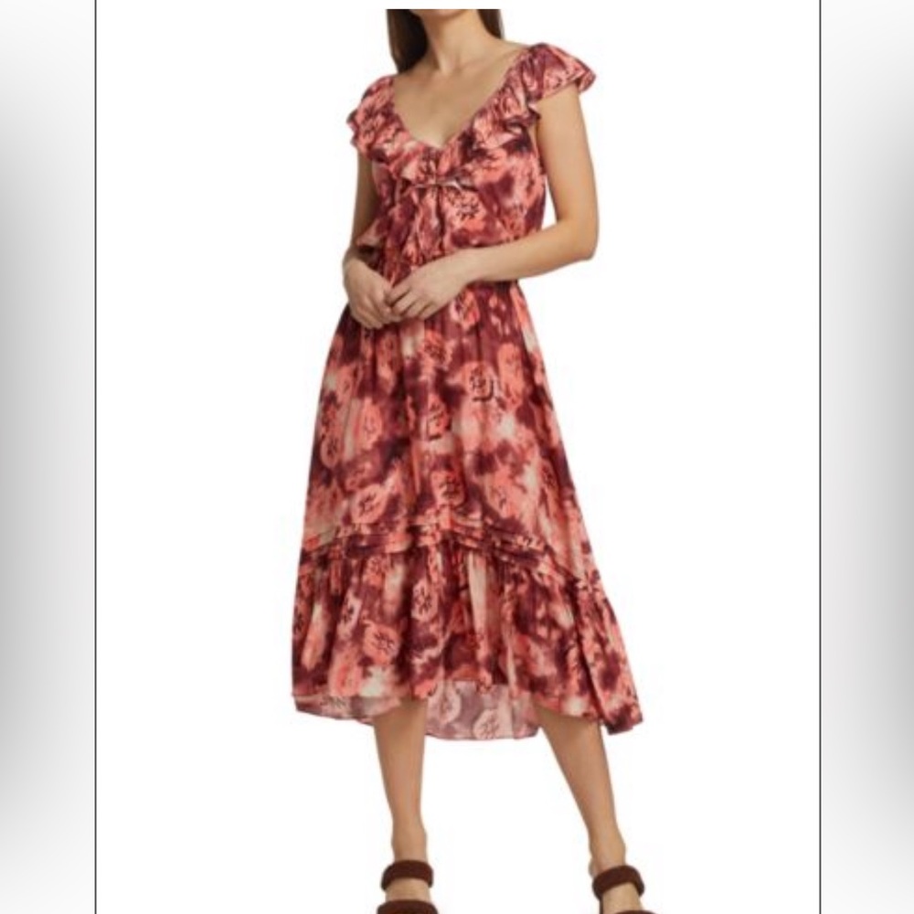 Ramy Brook printed midi dress